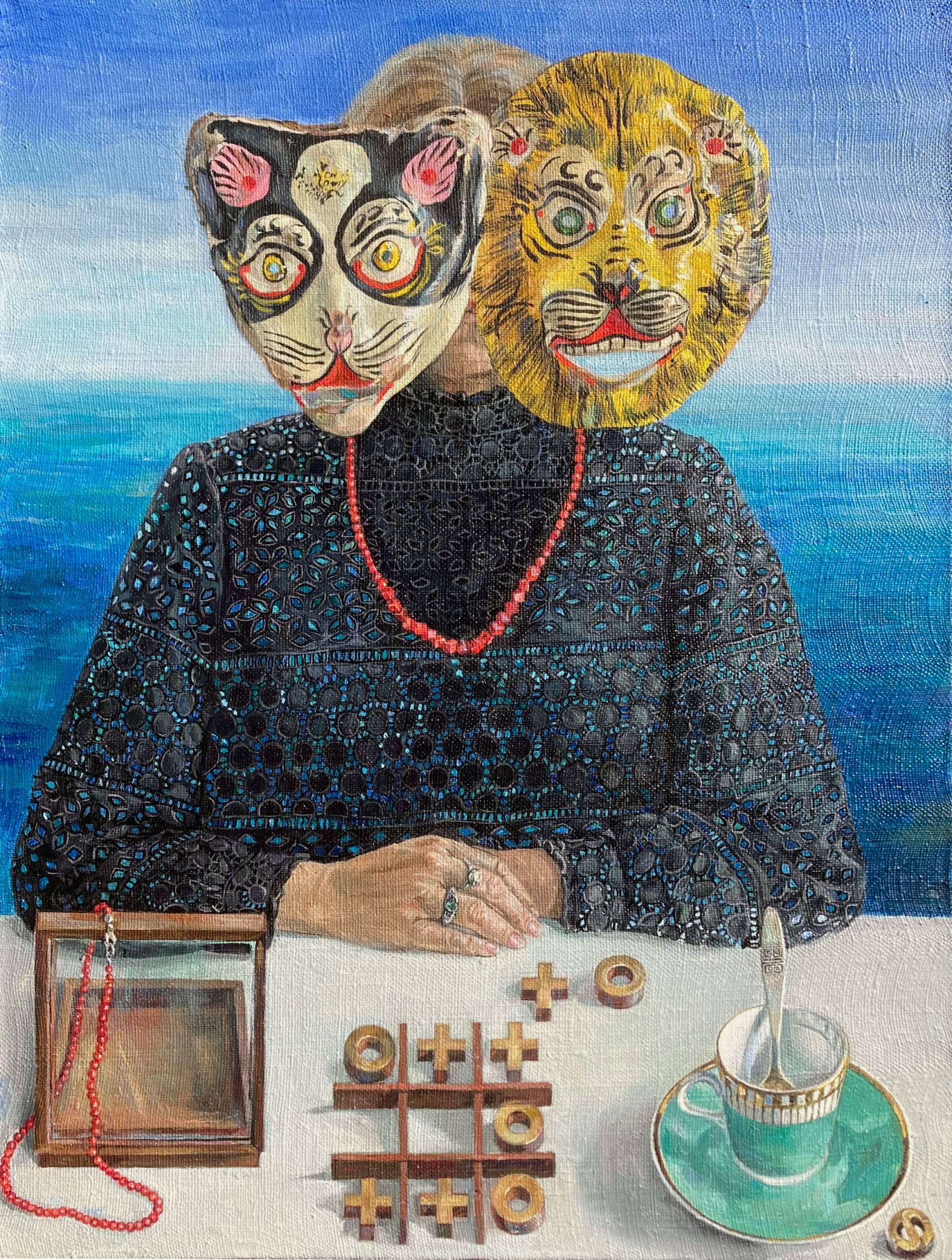Self-Portrait With Masks